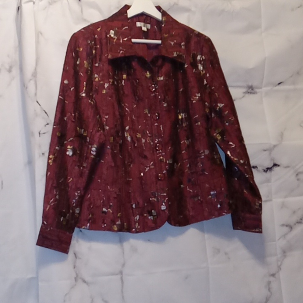 erin Lg multi color jacket 💜💜💜💜